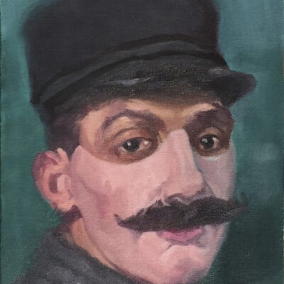 Liz Hager, The Pity of War: French Soldier Wearing Facial Mask