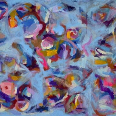 Liz Hager, Dancing Star: Sky Blue
