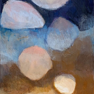 Liz Hager, The Rocks of Rhode Island: Briggs Beach (Commission)